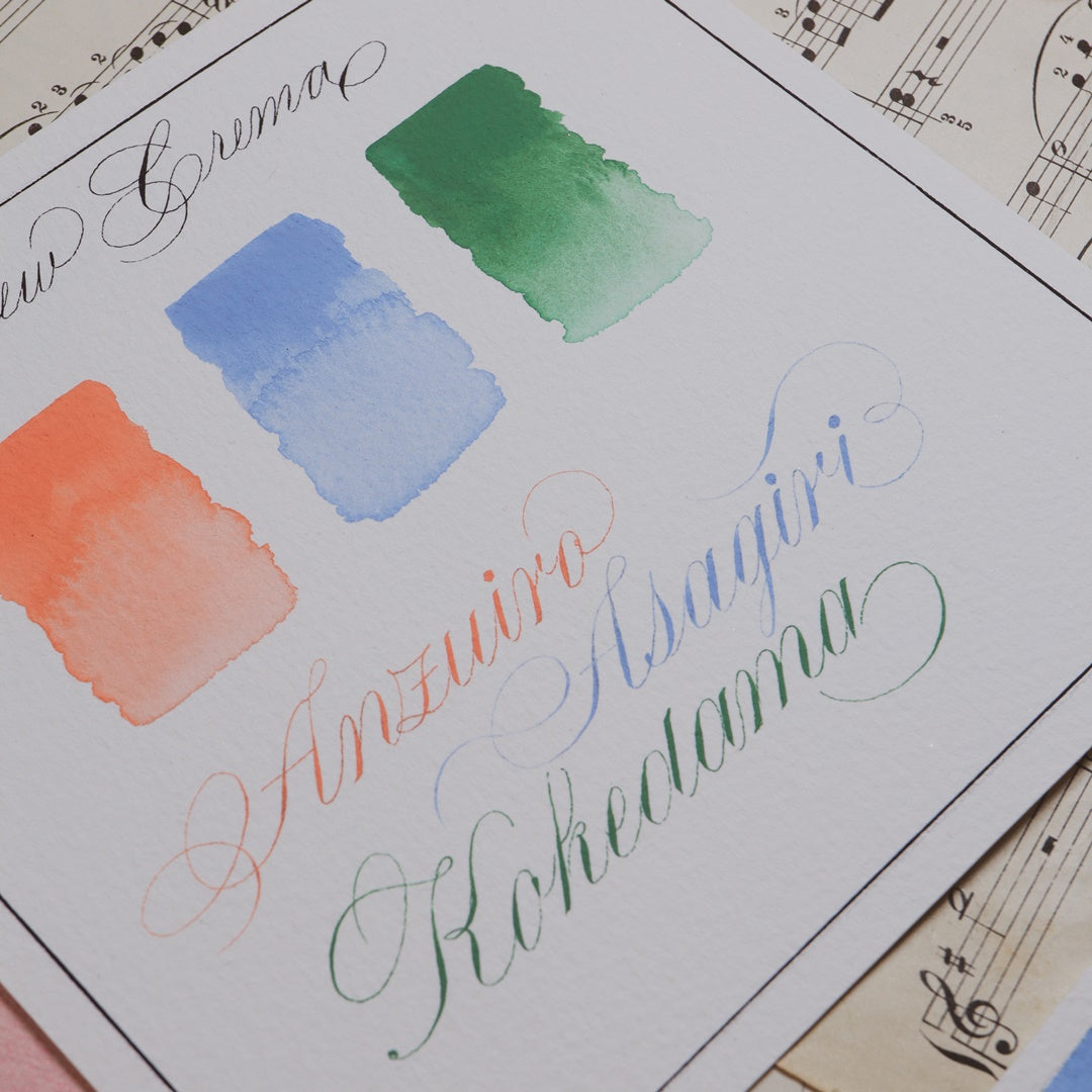 The Creative Kinds/カリグラフィーインク/Single Half Pan Crema - Kokedama