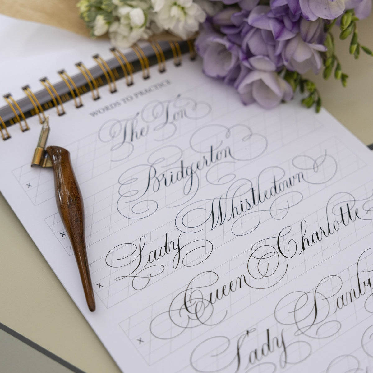 Amruta Walvekar/Calligraphy Books/Advance Flourishing Workbook