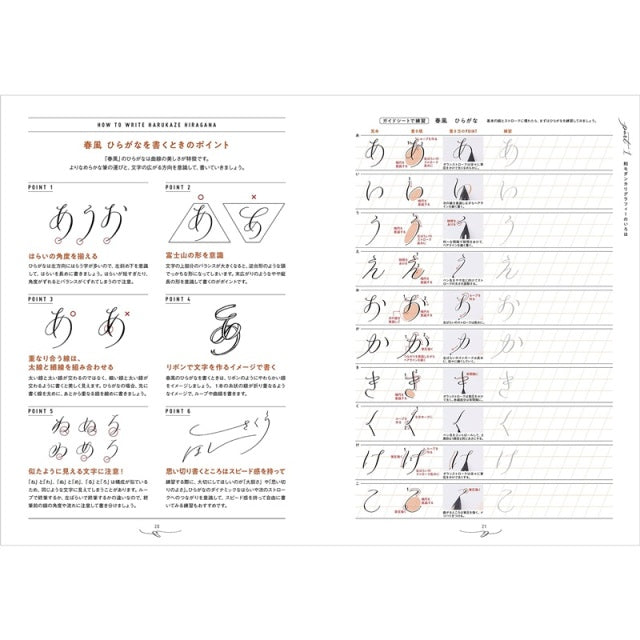 Shoko Harada/書籍/日本語を愉しむ はじめての和モダンカリグラフィー