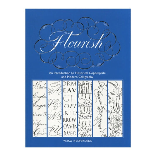 Veiko Kespersaks/カリグラフィー書籍/Flourish - An Introduction to Historical Copperplate and Modern Calligraphy