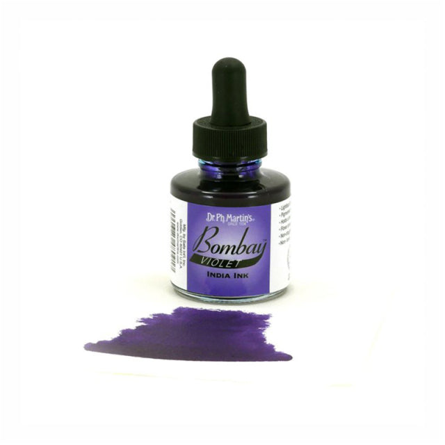 【SALE品】Dr. Ph. Martin's/カリグラフィーインク/Bombay India Ink, Violet (30ml)
