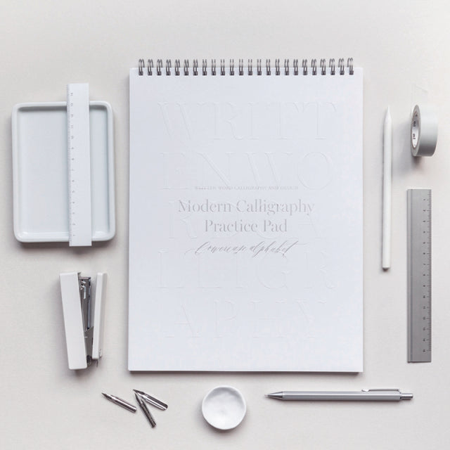 Written Word Calligraphy/Lowercase practice book