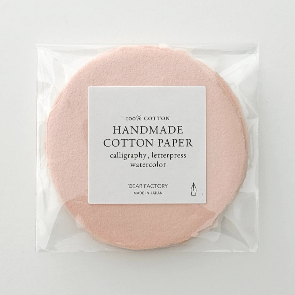 DEAR FACTORY/プレイスカード/Circle Card 10枚Set - Blush Pink