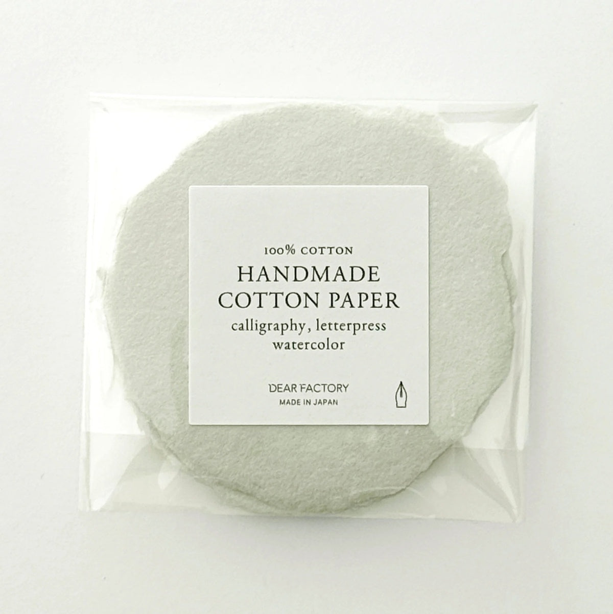 DEAR FACTORY/プレイスカード/Circle Card 10枚Set - Sage Green