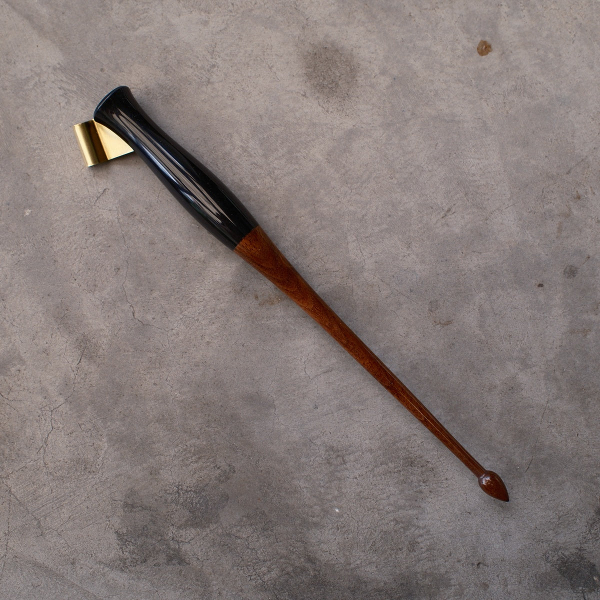 【10/15(水)20時発売】DAO HUY HOANG/カリグラフィーホルダー/Buffalo horn and Walnut Oblique Pen Holder