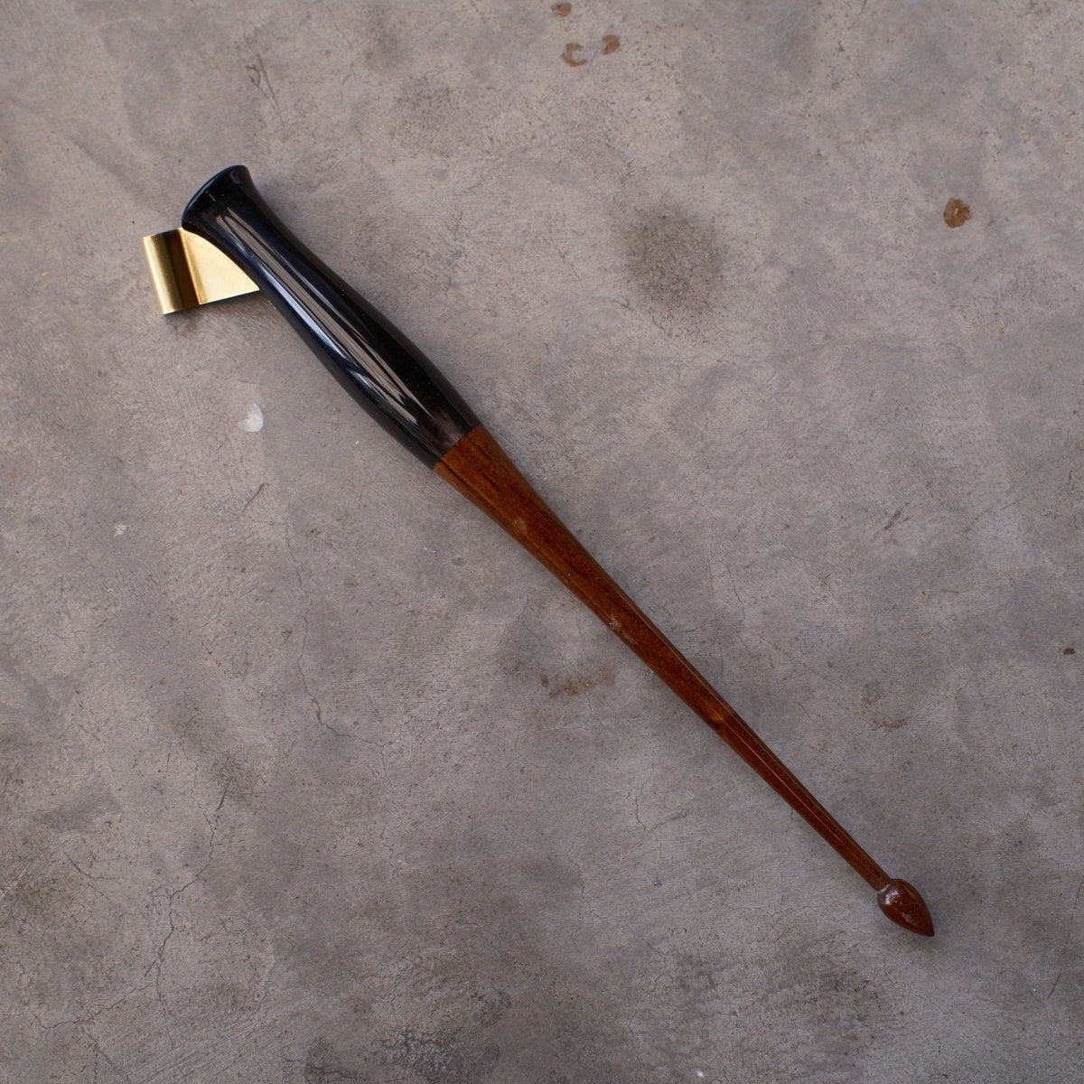 【10/15(水)20時発売】DAO HUY HOANG/カリグラフィーホルダー/Buffalo horn and Walnut Oblique Pen Holder