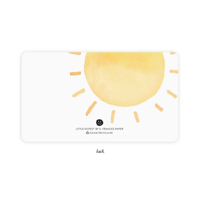 E.Frances/85 mini cards set/Cloud Little Notes