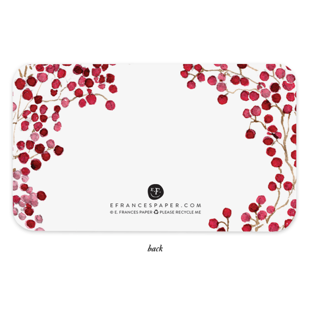 E.Frances/ミニカード85枚セット/Red Berries