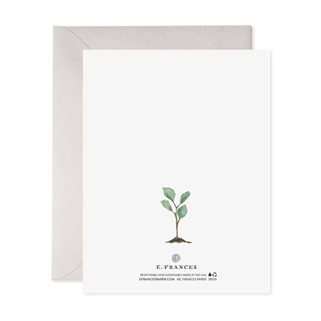 E.Frances/Single Card/Helping Me Grow