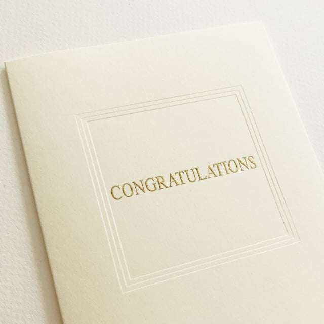 First Cards/シングルカード/Congratulations