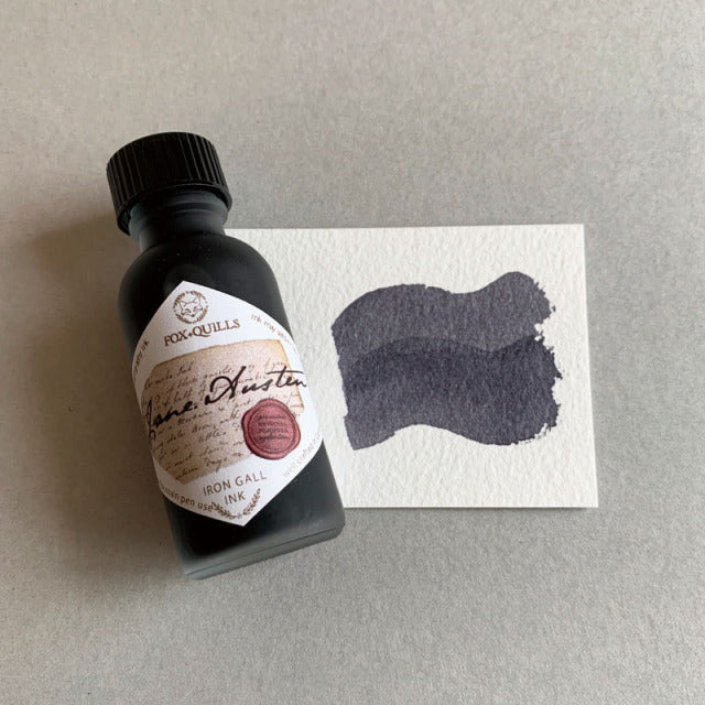 Fox and Quills/カリグラフィーインク/Jane Austen's Formula Iron Gall Ink 30ml