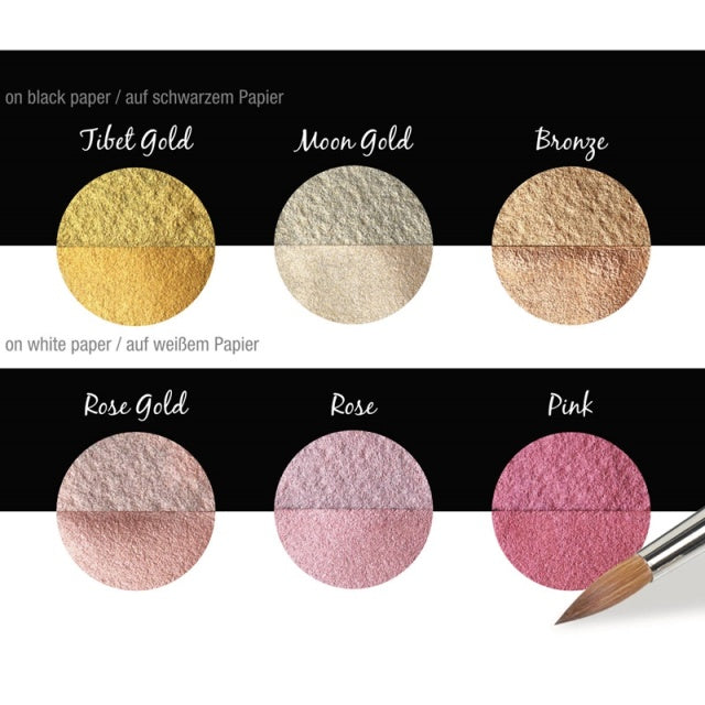 Finetec GmbH/カリグラフィーインク/Coliro Pearl Color Set 6 colors 30mm -  Vintage