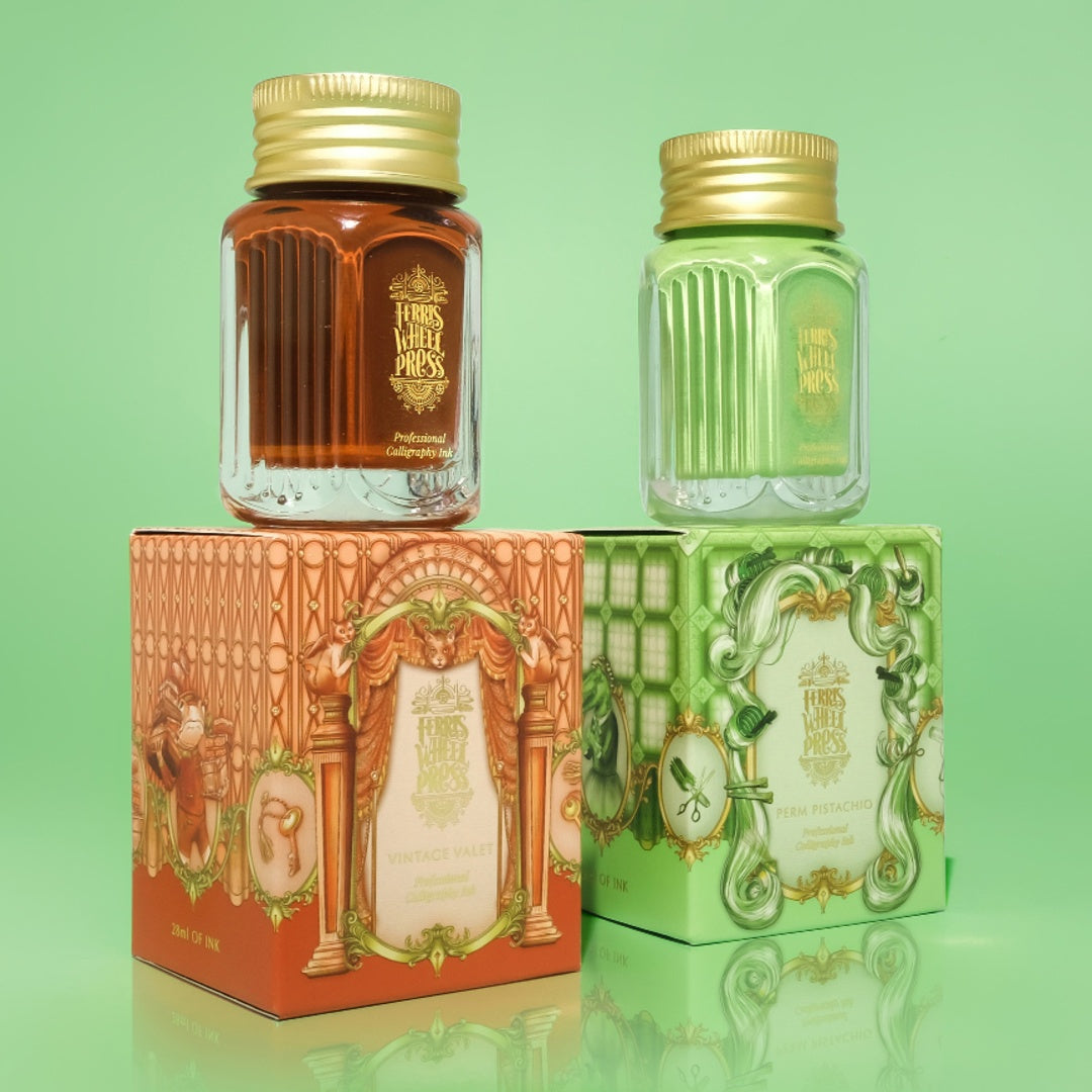 Ferris Wheel Press/Calligraphy Ink/Fanciful Events Collection - Vintage Valet 28ml