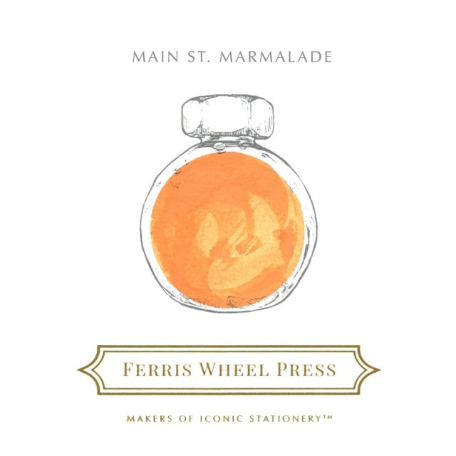 【在庫限り】Ferris Wheel Press/インク/Main St. Marmalade Ink 38ml