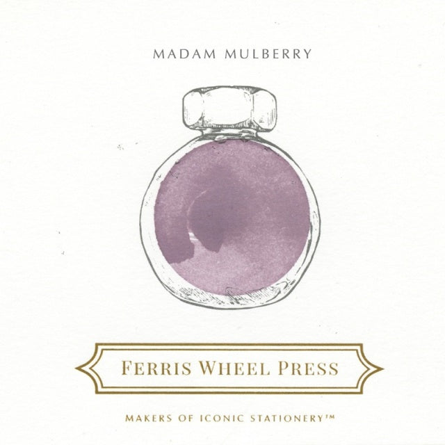 【在庫限り】Ferris Wheel Press/インク/Madam Mulberry Ink 38ml