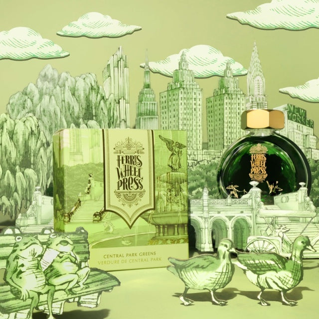 【在庫限り】Ferris Wheel Press/インク/Central Park Greens Ink 38ml