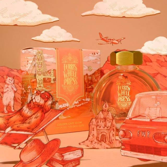 Ferris Wheel Press/Ink/Golden Gate Glow Ink 38ml