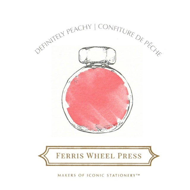【在庫限り】Ferris Wheel Press/インク/Definitely Peachy Ink 38ml