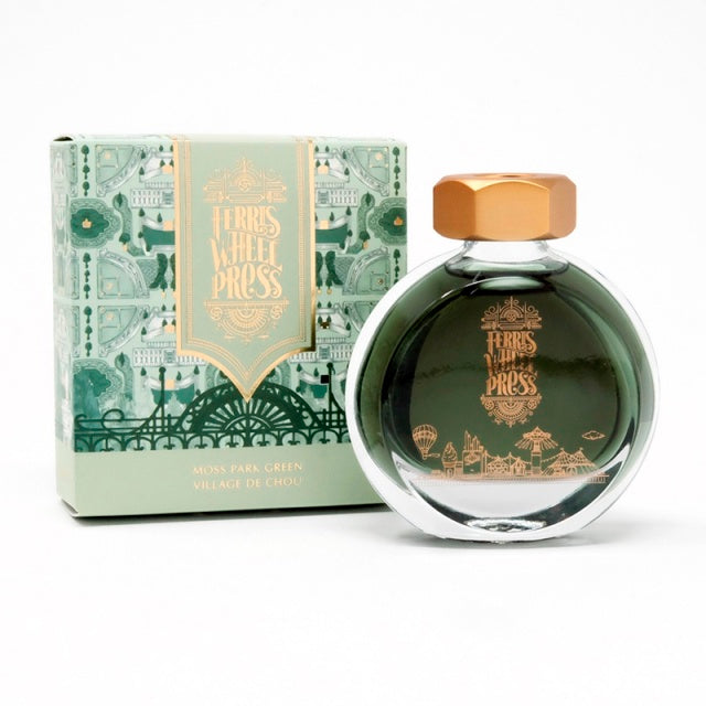 Ferris Wheel Press/インク/Moss Park Green Ink 38ml | ペーパーツリー