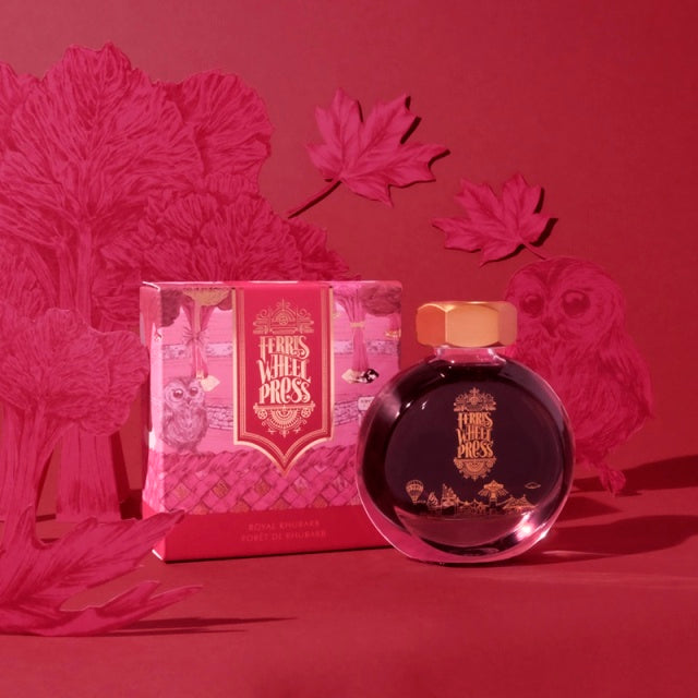 【在庫限り】Ferris Wheel Press/インク/Royal Rhubarb Ink 38ml