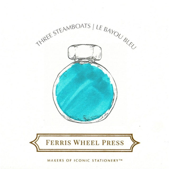 【在庫限り】Ferris Wheel Press/インク/Three Steamboats Ink 38ml
