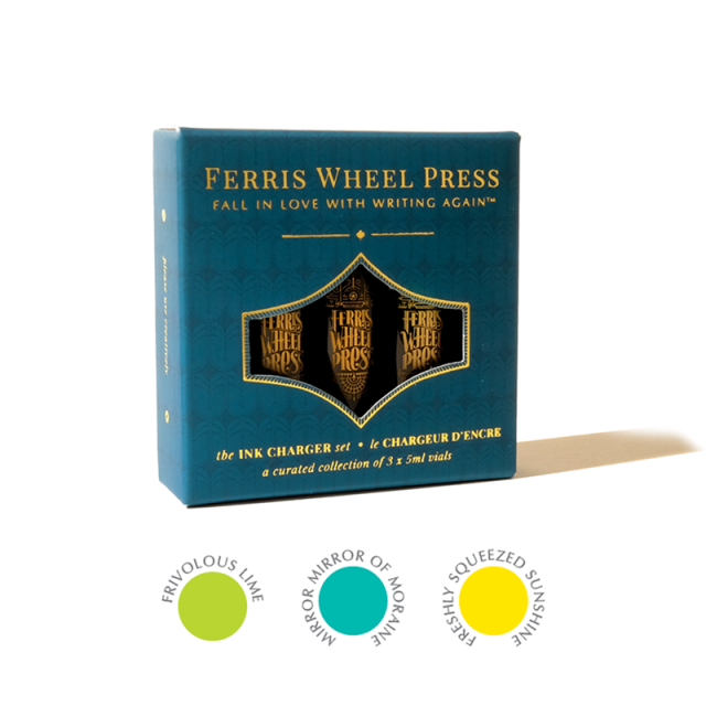 在庫限り】Ferris Wheel Press/インクセット/Ink Charger Set
