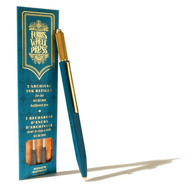 Ferris Wheel Press/ボールペン替え芯/The SCRIBE Ballpoint Pen Ink Refill - Black Tie