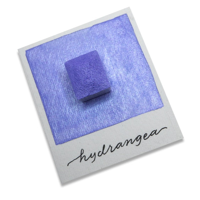 【予約受付期間 11/22~11/24】The Creative Kinds/カリグラフィーインク/Single Half Pan Soft Shimmer - Hydrangea