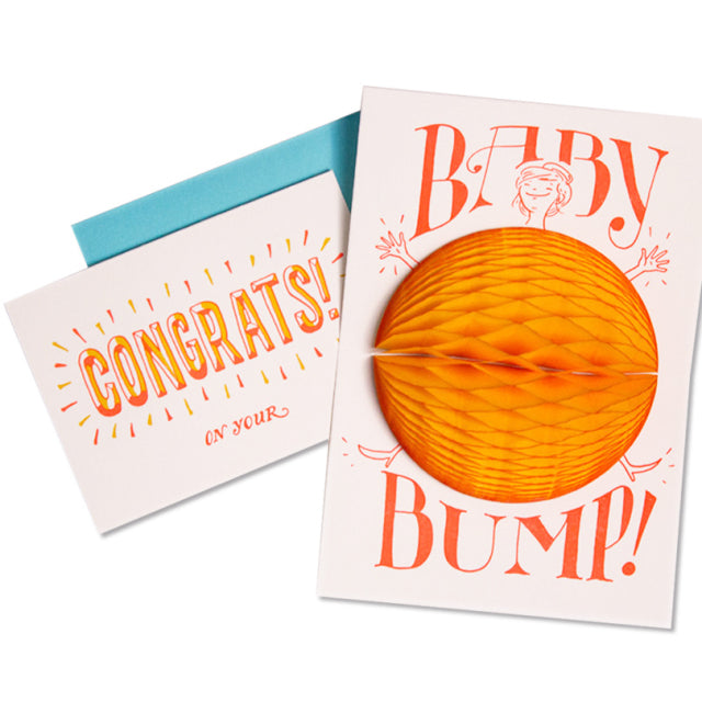 Ladyfingers/Single Card/3D Pop-Out Baby Bump