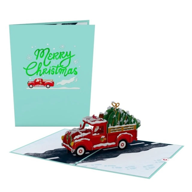 Lovepop/Single Card/Christmas Truck