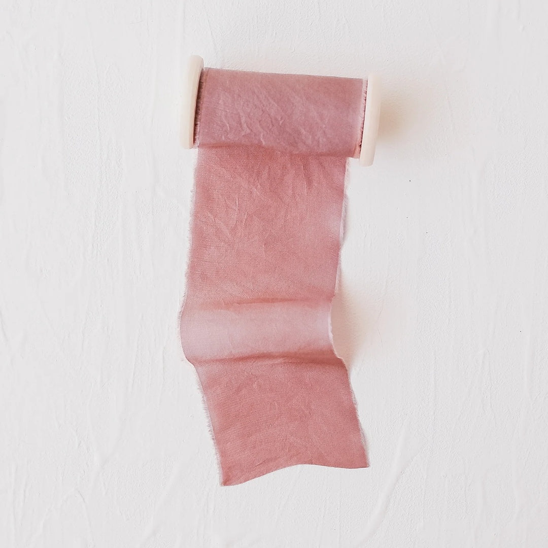 Lademya Silks/Original Silk Ribbon - Rose