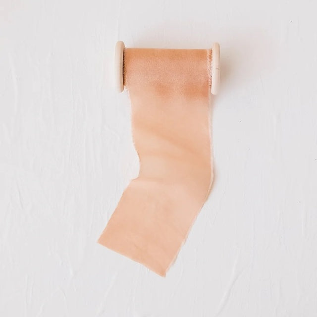 Lademya Silks/Original Silk Ribbon -Camel