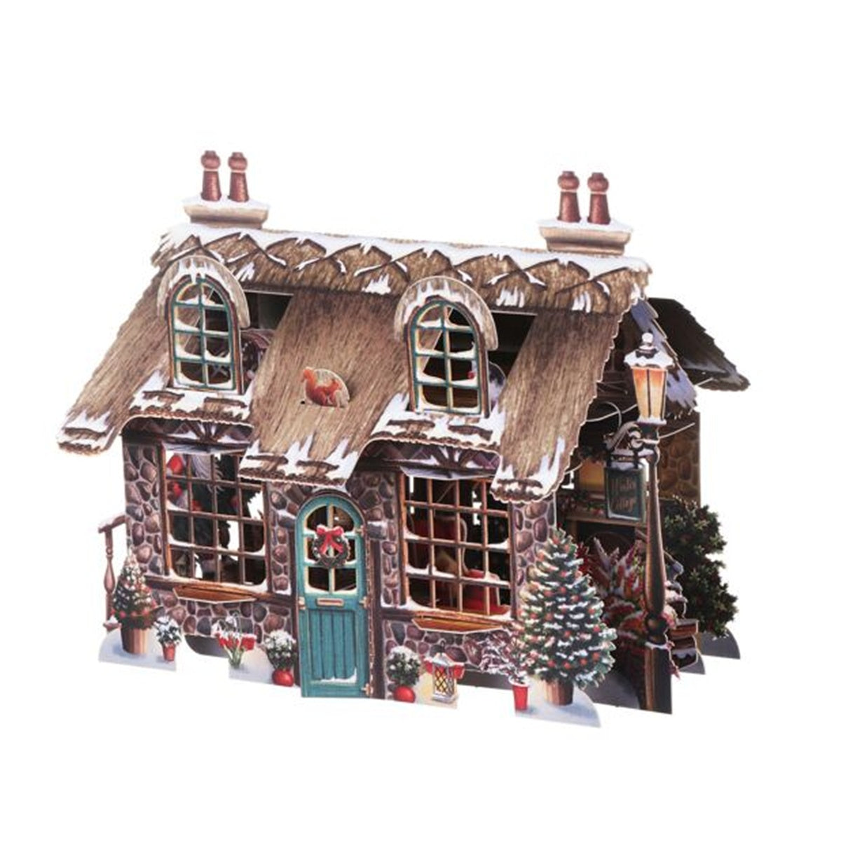 Me&McQ/シングルカード/Cosy Christmas Cottage