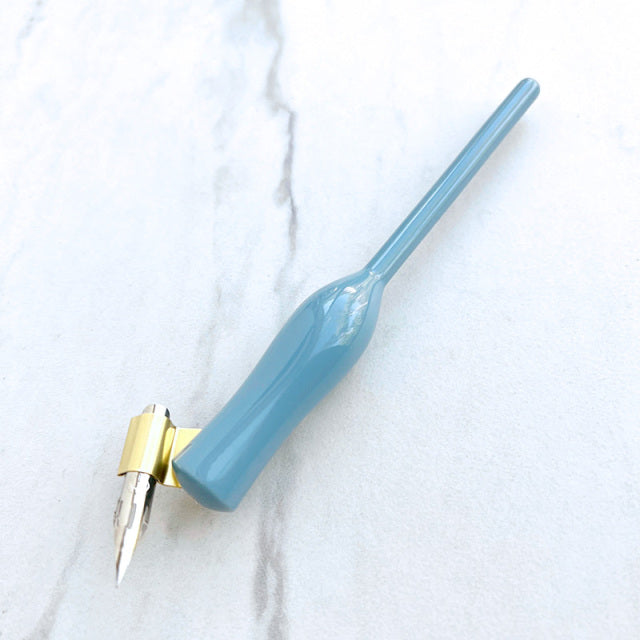 【在庫限り】My Beloved Calligraphy/カリグラフィーホルダー/Carrot Pen Gloss - Dusty Blue<Left Handed>