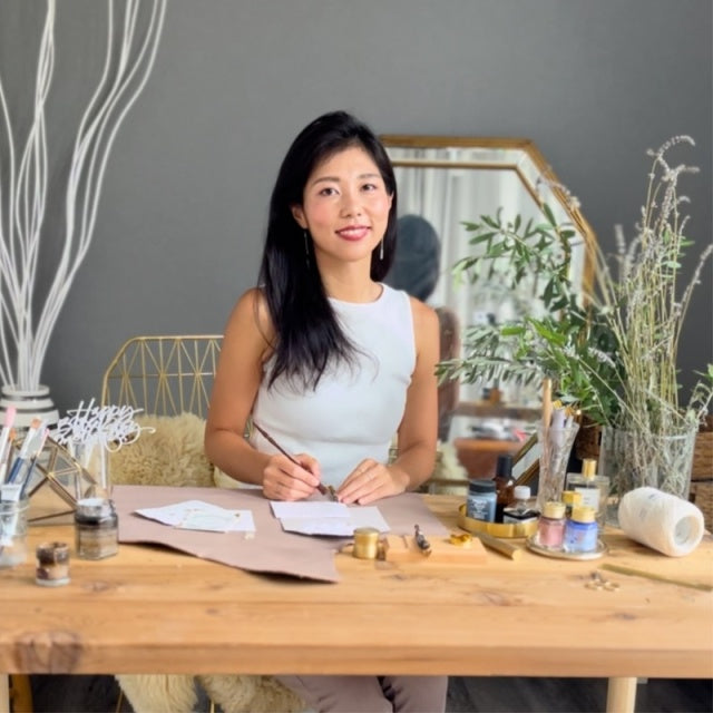 【10/25(土)20時募集開始】2026年1-6月東京対面クラス Misaki AndoモダンカリグラフィーBasic半年コース(協会認定コース)