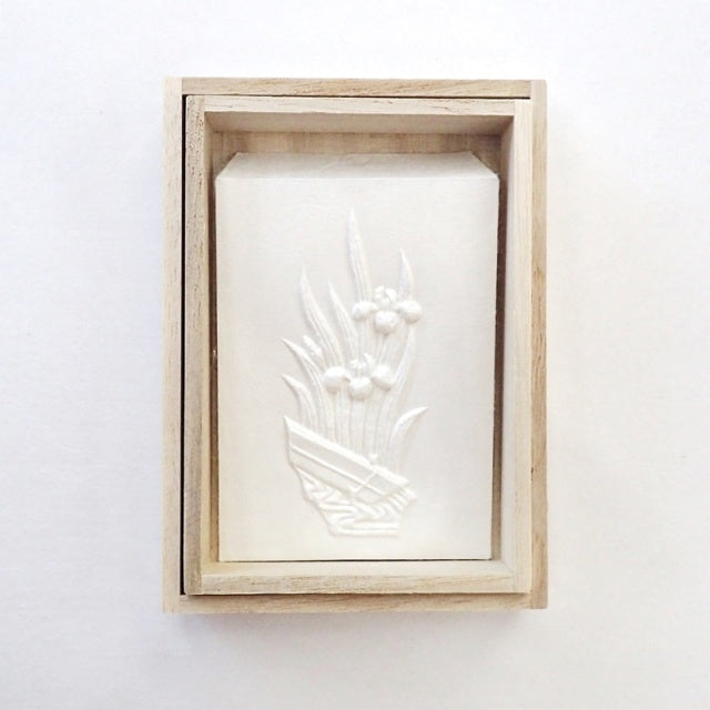 永田哲也/Envelope/お飾りぽち 風流 菖蒲 舟景色(桐箱入り)