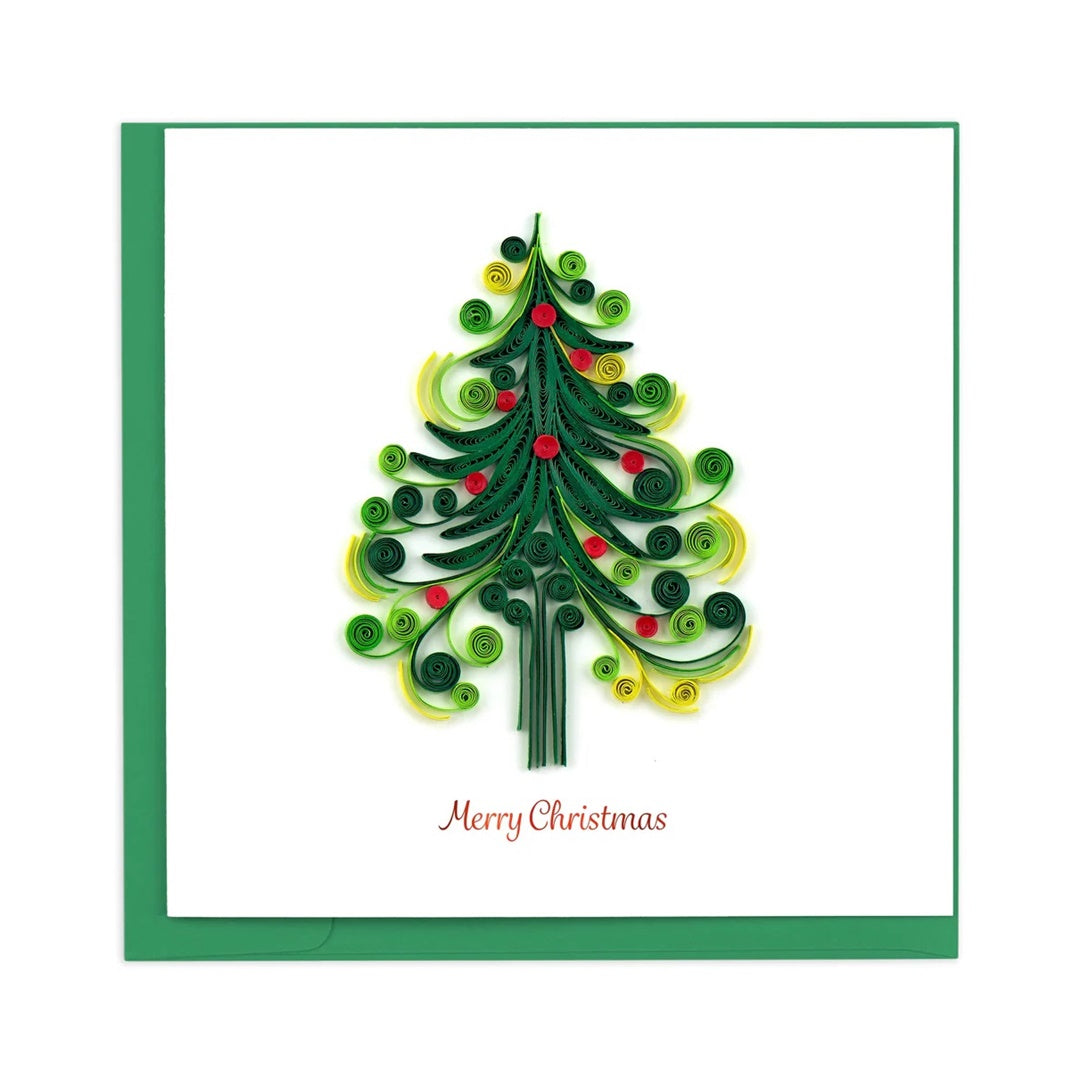 Quilling Card/グリーティングカード/Christmas Tree | ペーパーツリー