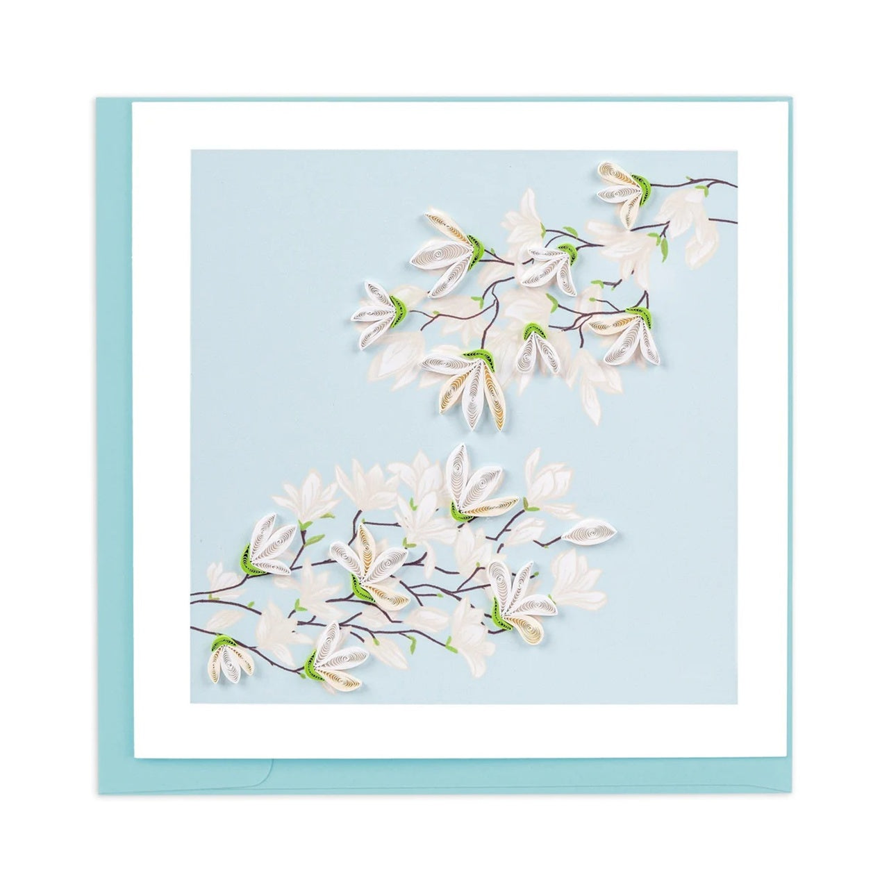 Quilling Card/グリーティングカード/Magnolia Branch