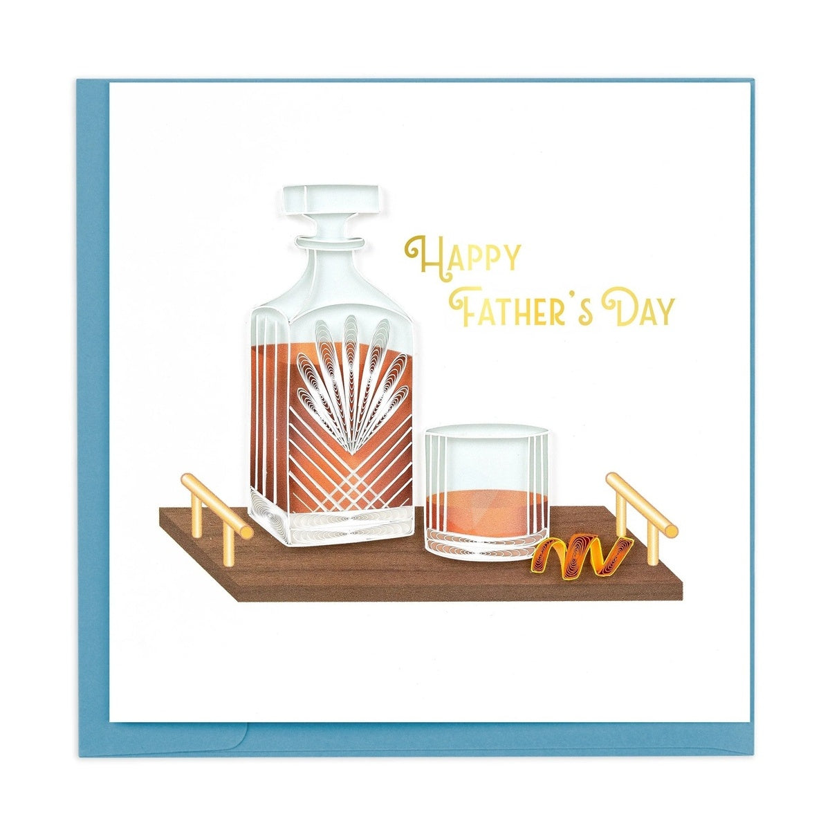 Quilling Card/Greeting Card/Father's Day Whiskey