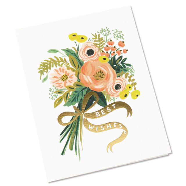 Rifle Paper/シングルカード/Best Wishes Bouquet