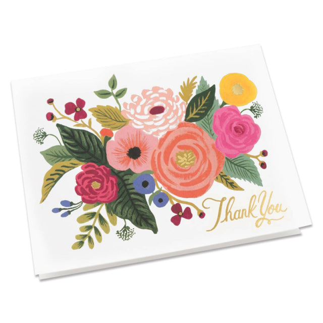 Rifle Paper/シングルカード/Juliet Rose Thank You