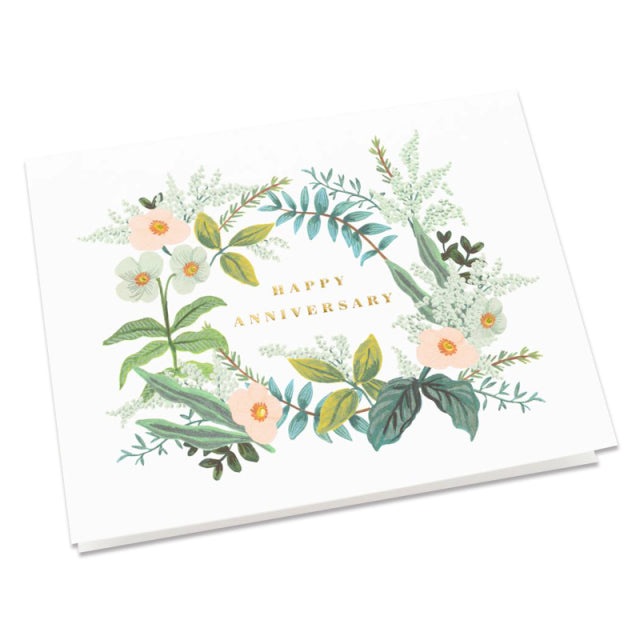 Rifle Paper/Single Card/Anniversary Bouquet