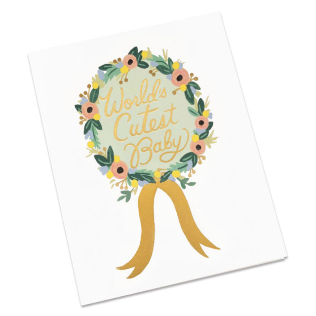 Rifle Paper/シングルカード/World's Cutest Baby
