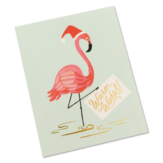Rifle Paper/シングルカード/Flamingo Holiday