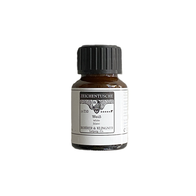 ROHRER & KLINGNER/カリグラフィーインク/Calligraphy Ink - White