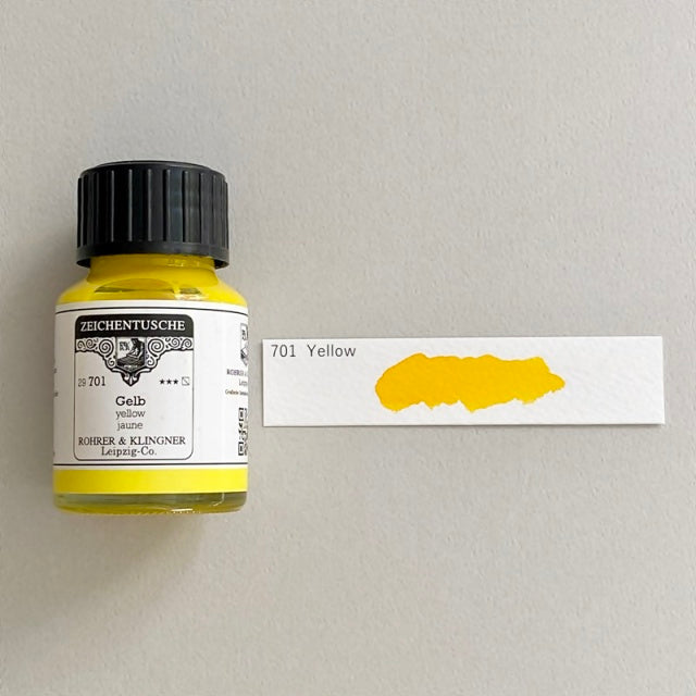 ROHRER & KLINGNER/カリグラフィーインク/Calligraphy Ink - Yellow