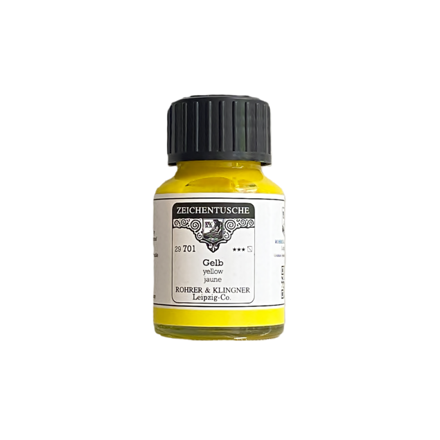 ROHRER & KLINGNER/カリグラフィーインク/Calligraphy Ink - Yellow