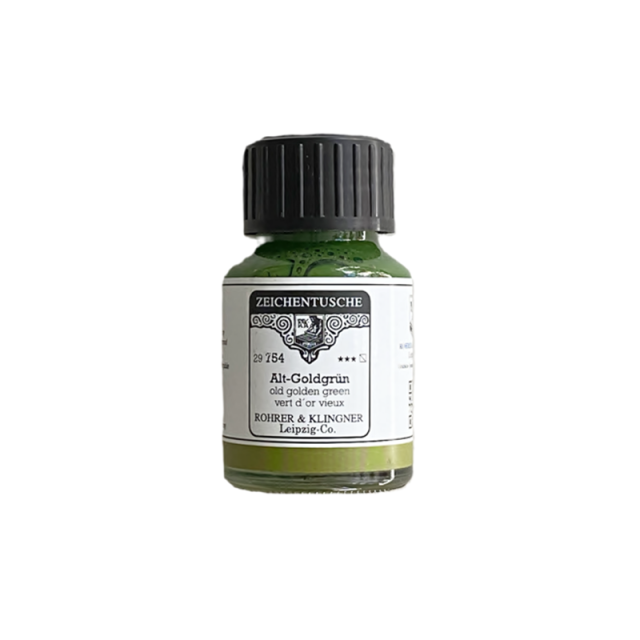 アシェット カリグラフィー calligraphy 画材 万年筆 インク 絵の具 ROHRER & KLINGNER/カリグラフィーインク/Calligraphy Ink - Old