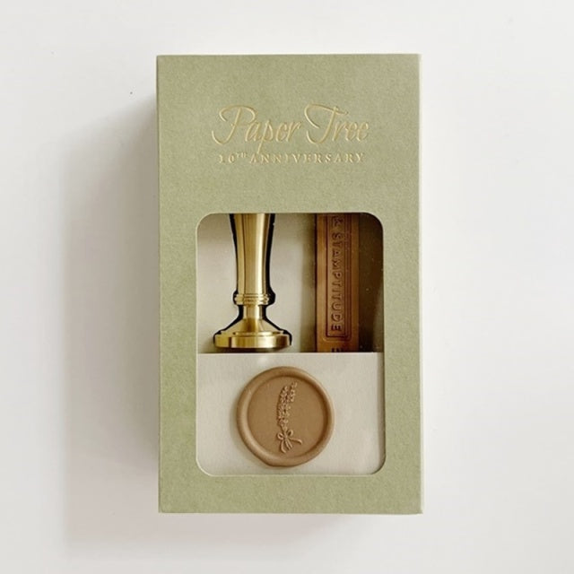 Paper Tree/シーリングスタンプ&ワックス/Paper Tree 10th Anniversary Sealing Stamp -Lavender