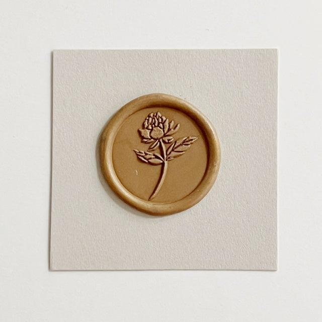 Paper Tree/シーリングスタンプ&ワックス/Paper Tree 10th Anniversary Sealing Stamp -Peony